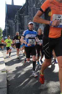 Kilometer 7 @ Berlin-Marathon         